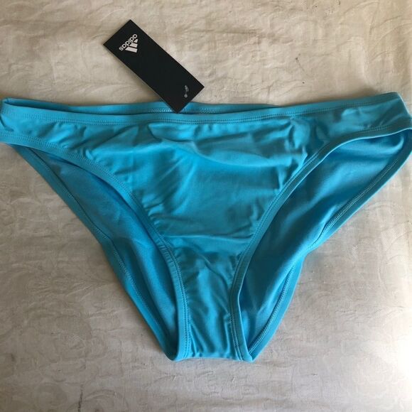 Adidas Hipster bottoms size XL NWT Aqua - Picture 1 of 4